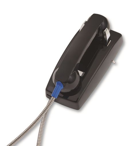 NEW Cortelco 2554-AHCNDL-BK 255400AHCNDL Wall Phone W/Metal Cradle