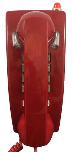 NEW Cortelco 2554-VOE-27MD-RD 255447V0E27MD Wall Phone W/MSG Light