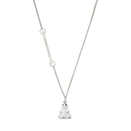 Delight Jewelry Resin Ghost - Silvertone Class of 2026 Delicate Bar Necklace  18.75