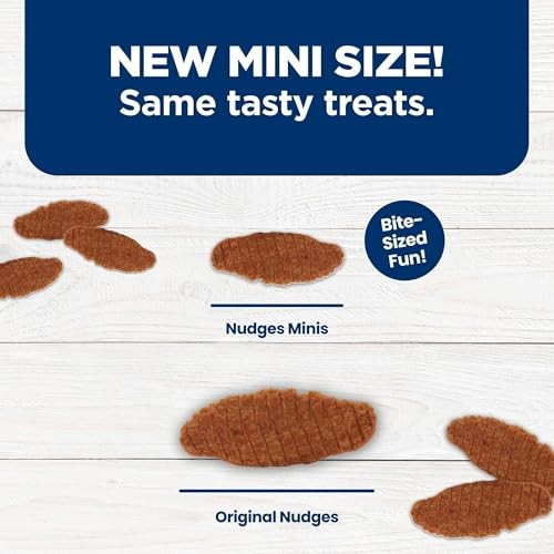 Blue Buffalo Nudges Minis Jerky Cuts Made with Real Chicken, Natural Dog Treats Mineral-Enhanced for Flavor, 10 Oz. Bag thumbnail