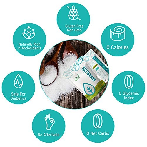 Sweet Nature Sugarless Erythritol and Stevia Blend Sweetener 16 Ounce (1 LB) White (pack of 1) thumbnail