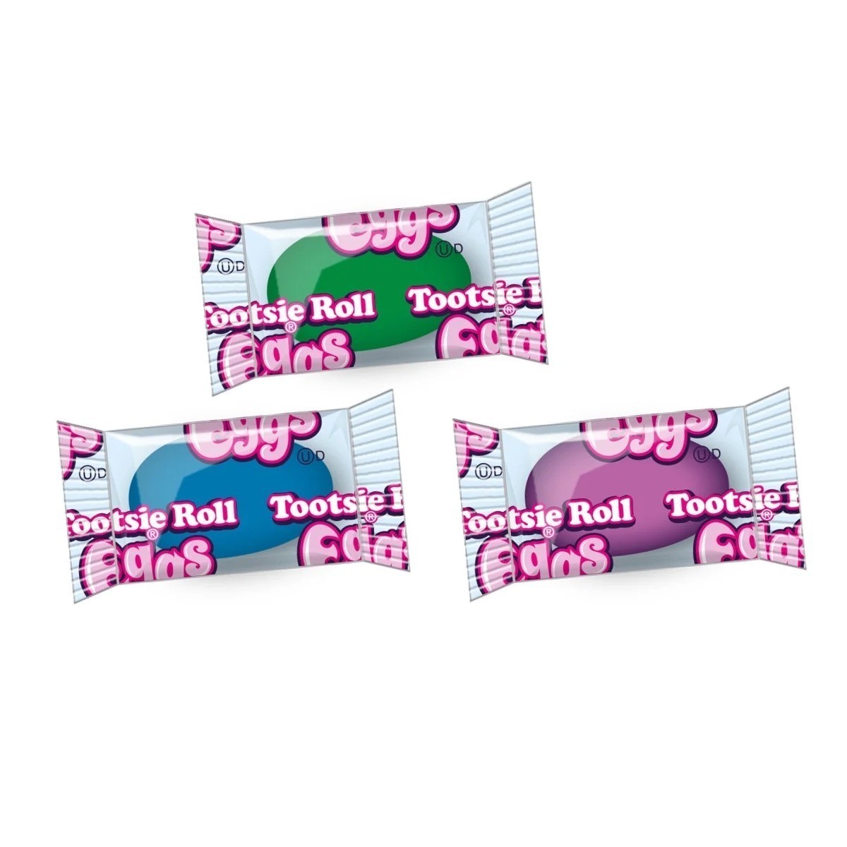 6.17oz/28ct Bag TOOTSIE Eggs Easter Candy Coated Chocolate Seasonal Variety Pack thumbnail