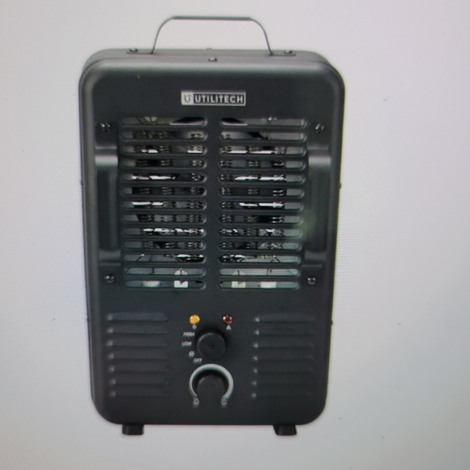Utilitech Ceramic Space Heater up to 1500w, 200 Sq. Ft