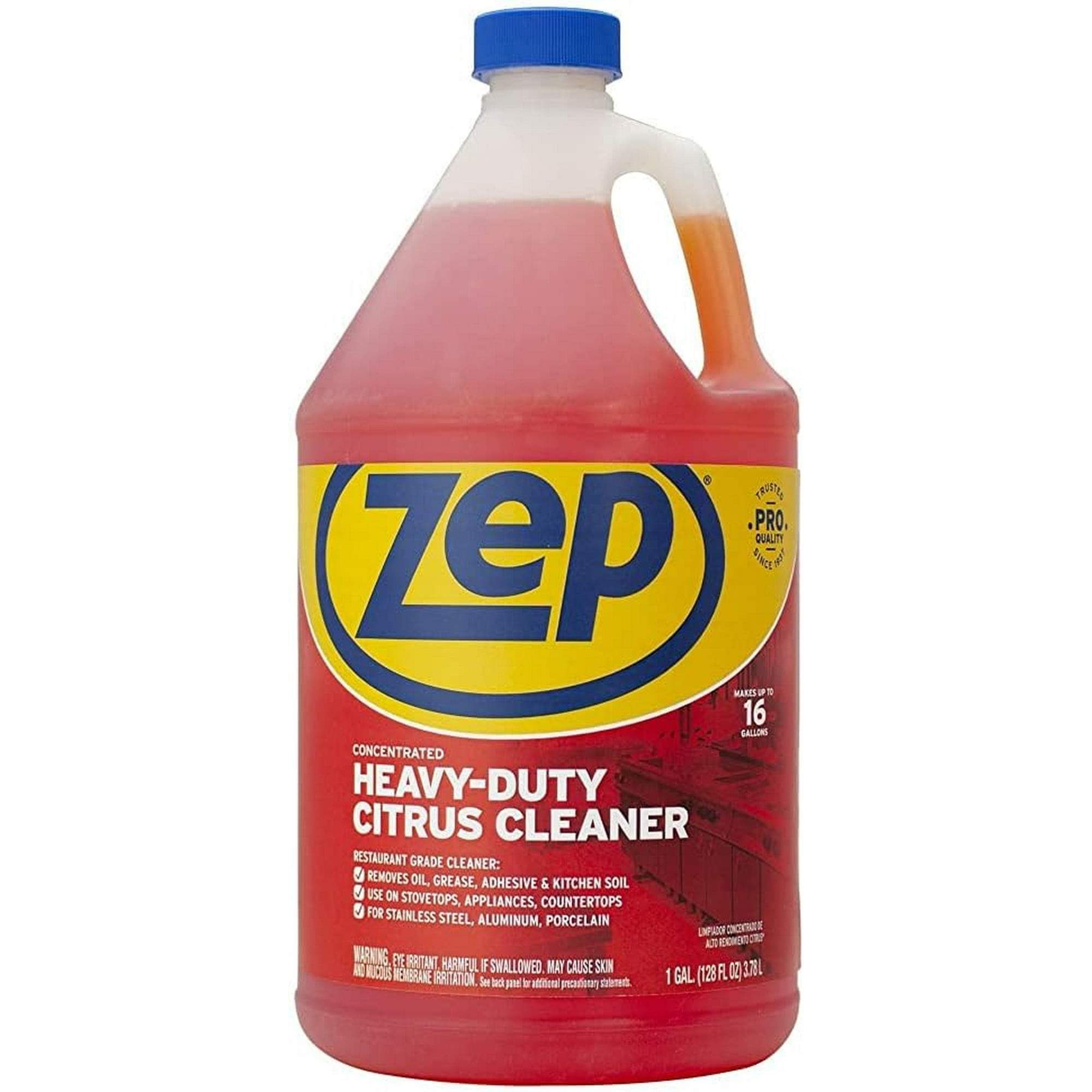 Enforcer Zucit128 128-Ounce Zep Heavy-Duty Citrus Degreaser Refill 128 Oz