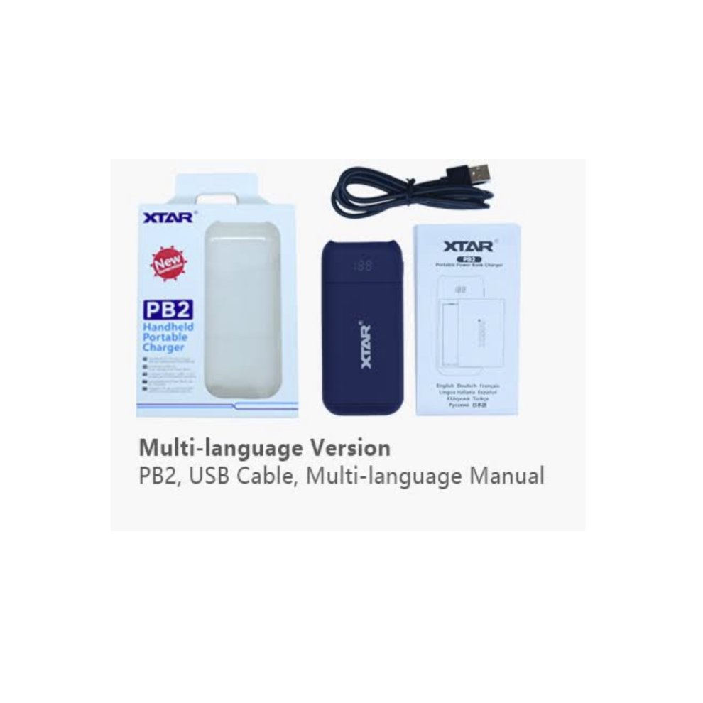 Xtar PB2 Battery Charger/Portable USB Charger All-in-one thumbnail