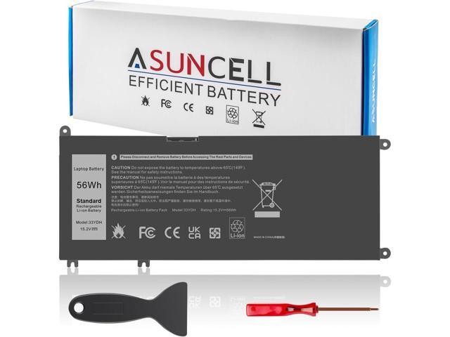 ASUNCELL 56WH 33YDH Battery Dell for Dell Inspiron 17 7000 7786 7779 7773 7778 G3 3579 3779 G5 5587 G7 7588 15 7577 Latitude 13 3380 14 3490 15