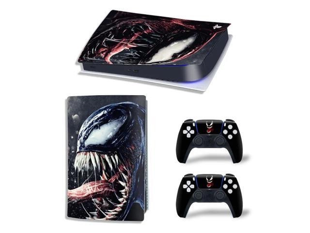 Venom Vinyl Skin Sticker for PS5Digital PS5 Game Console Game Handle Full Protective Film(TN-PS5Digital-10277)