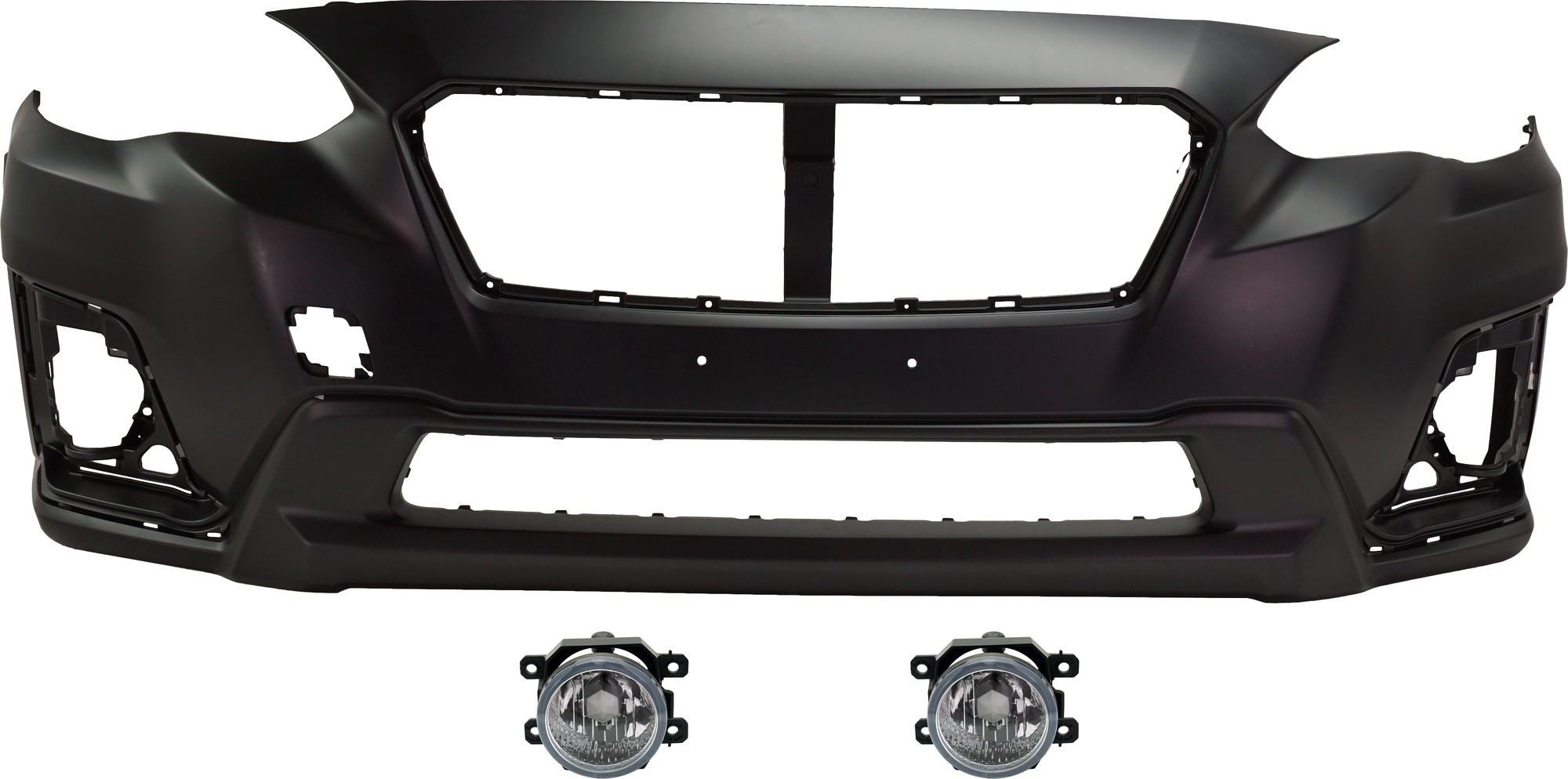 Replacement Bumper Cover Primed, Front, 1-year Unlimited-mileage Warranty KIT-BCFL-0255