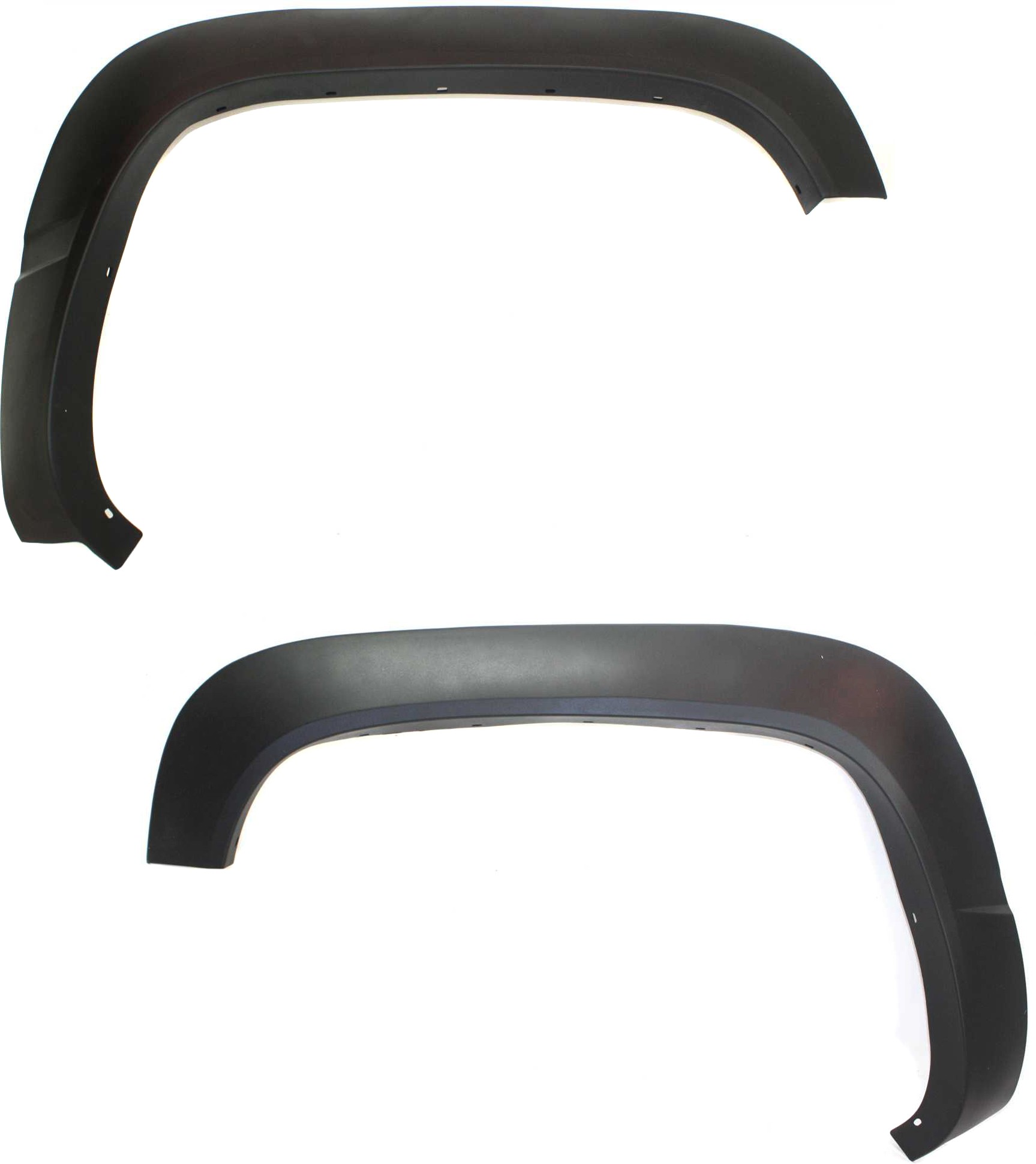 Replacement Fender Flares Plastic Primed, Front, Driver & Passenger Side, 1-year Unlimited-mileage Warranty SET-5796