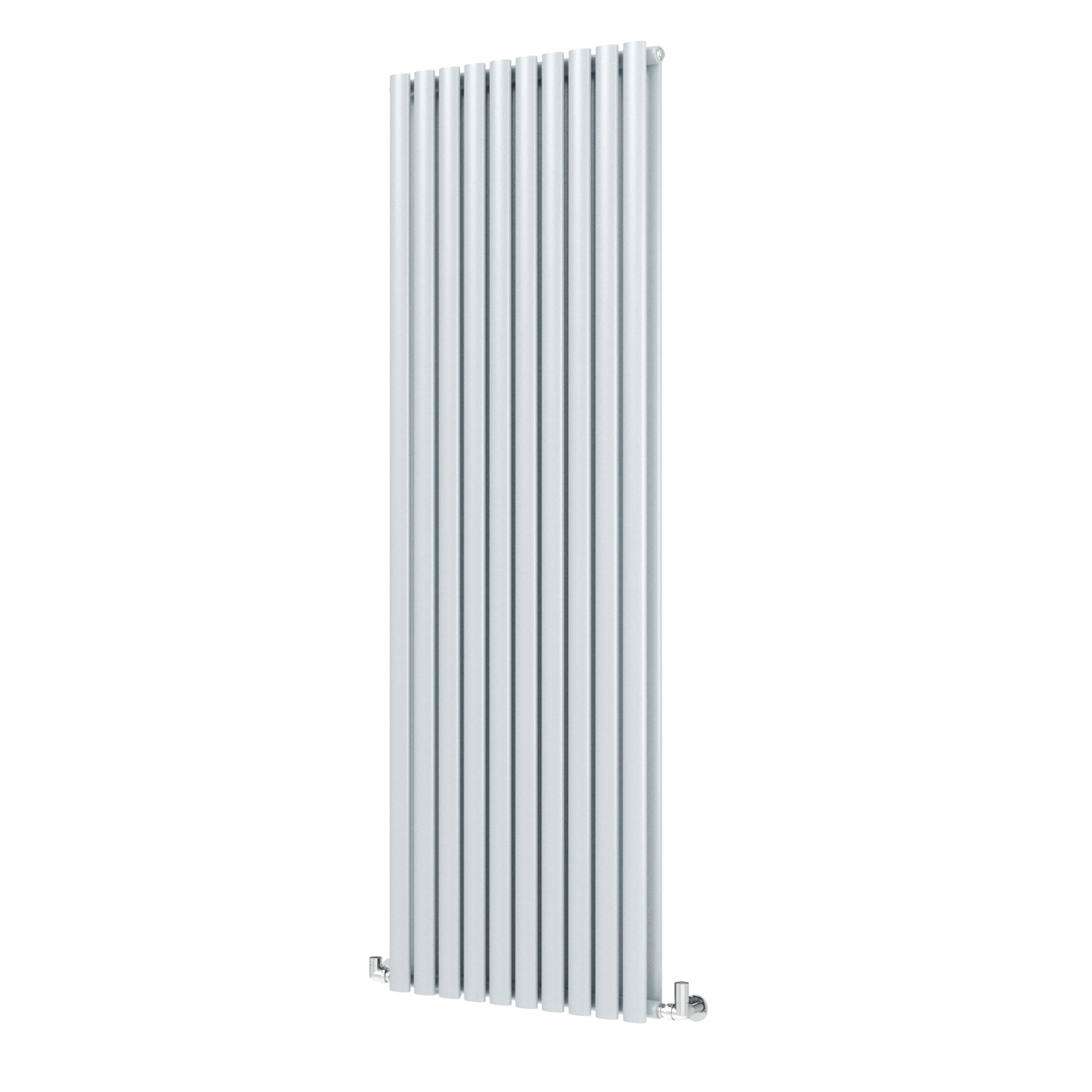 Sorrento Salt & Pepper Vertical Oval Designer Radiator 1800x590mm Double Panel 6229 BTU thumbnail