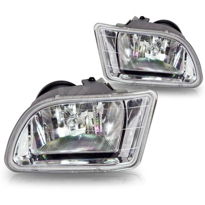 Winjet 2003-2004 Honda Odyssey Clear Fog Lights Wiring Kit Included WJ30-0134-09