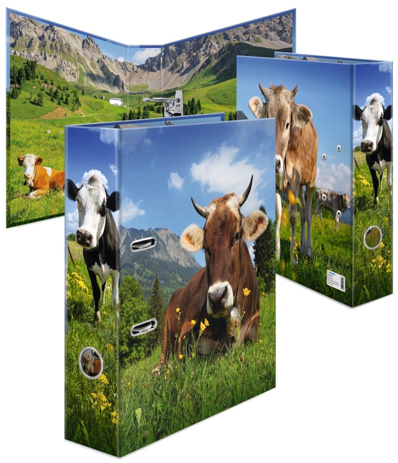 HERMA Motivordner , Almkuh, , DIN A4