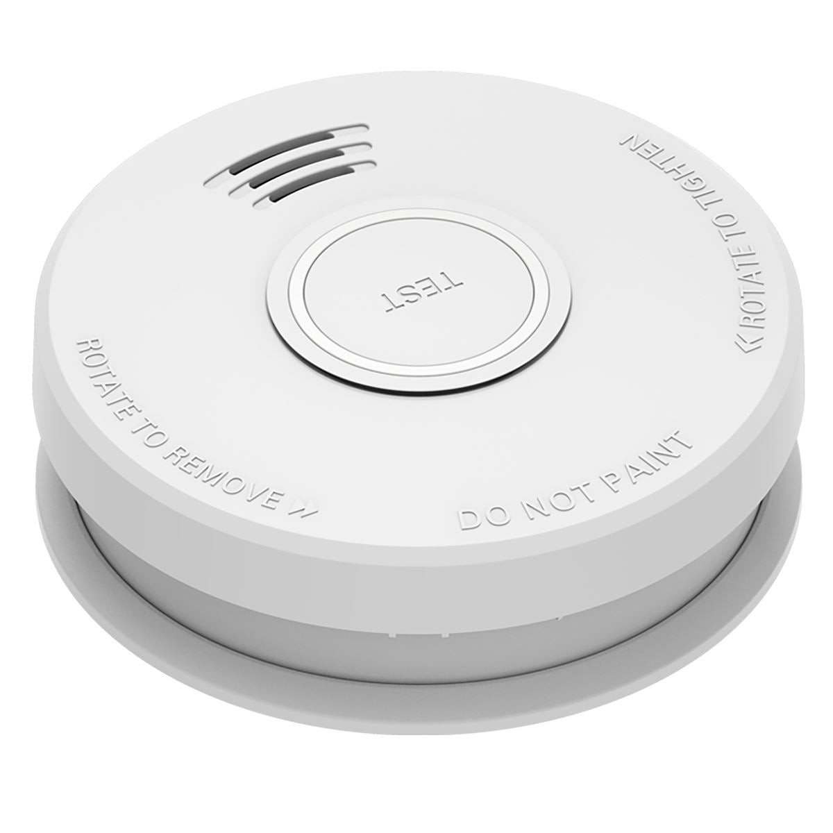 Alecto SD110 Smoke Detector with Hush Button | >85 DB | Battery Powered | EN14604:2005/AC:2008 | White | 5 Pack thumbnail