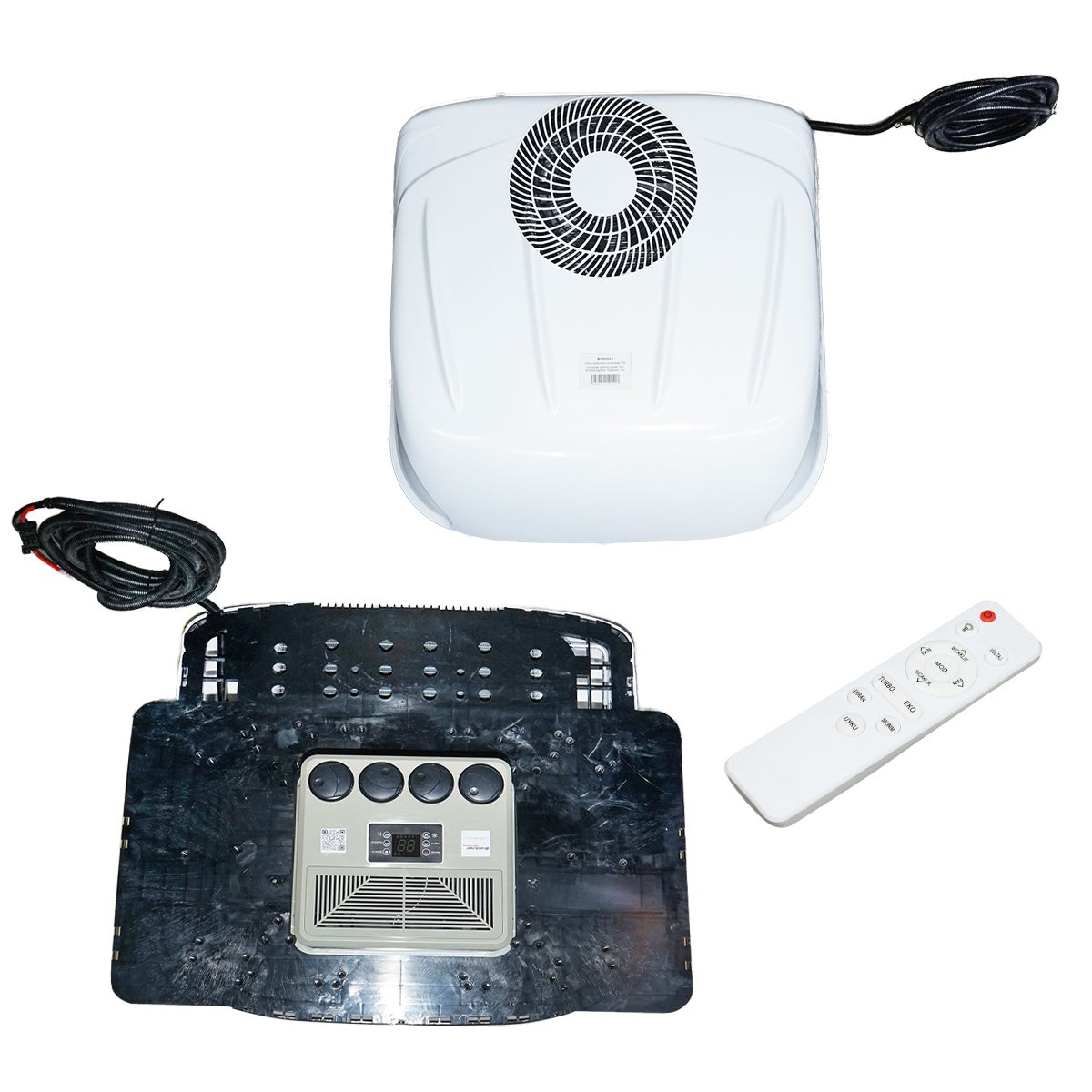 Climatizzatore Fisso per Macchinari Industriali – 12V, 2600W, 8875 BTU, 30A – 970x858x150 Mm