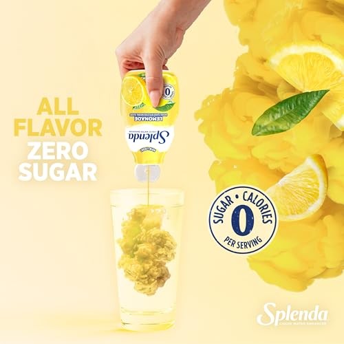 SPLENDA Liquid Water Enhancer Drops, Sugar Free, Zero Calorie, Natural Flavor, Concentrated Drink Mix, 3.11 Fl Oz Each Bottle (Lemonade, 1 Pack) thumbnail