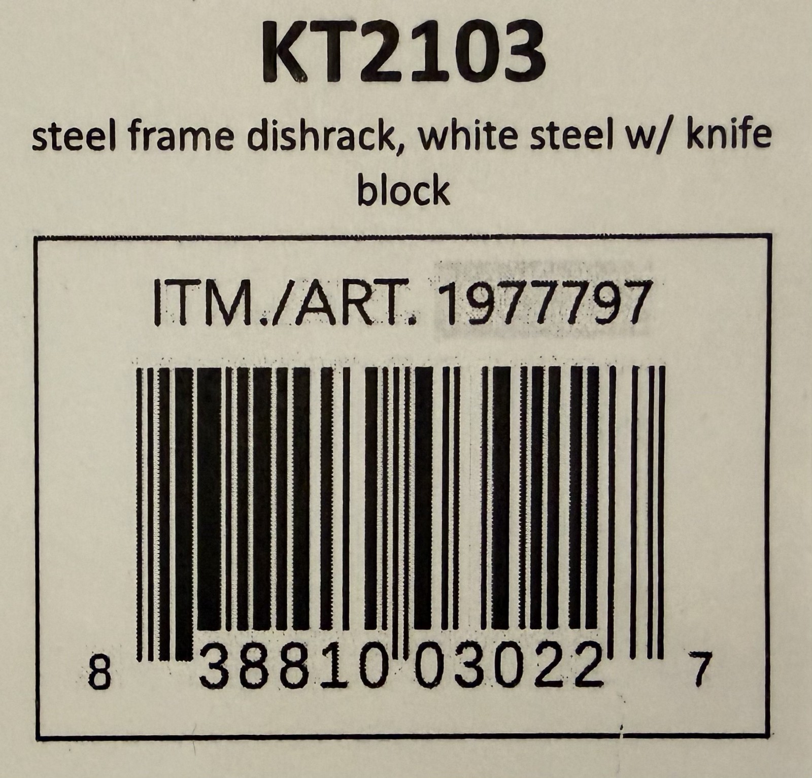 NEW Simplehuman Stainless Steel Frame Dish Drying Rack White with Knife Block
