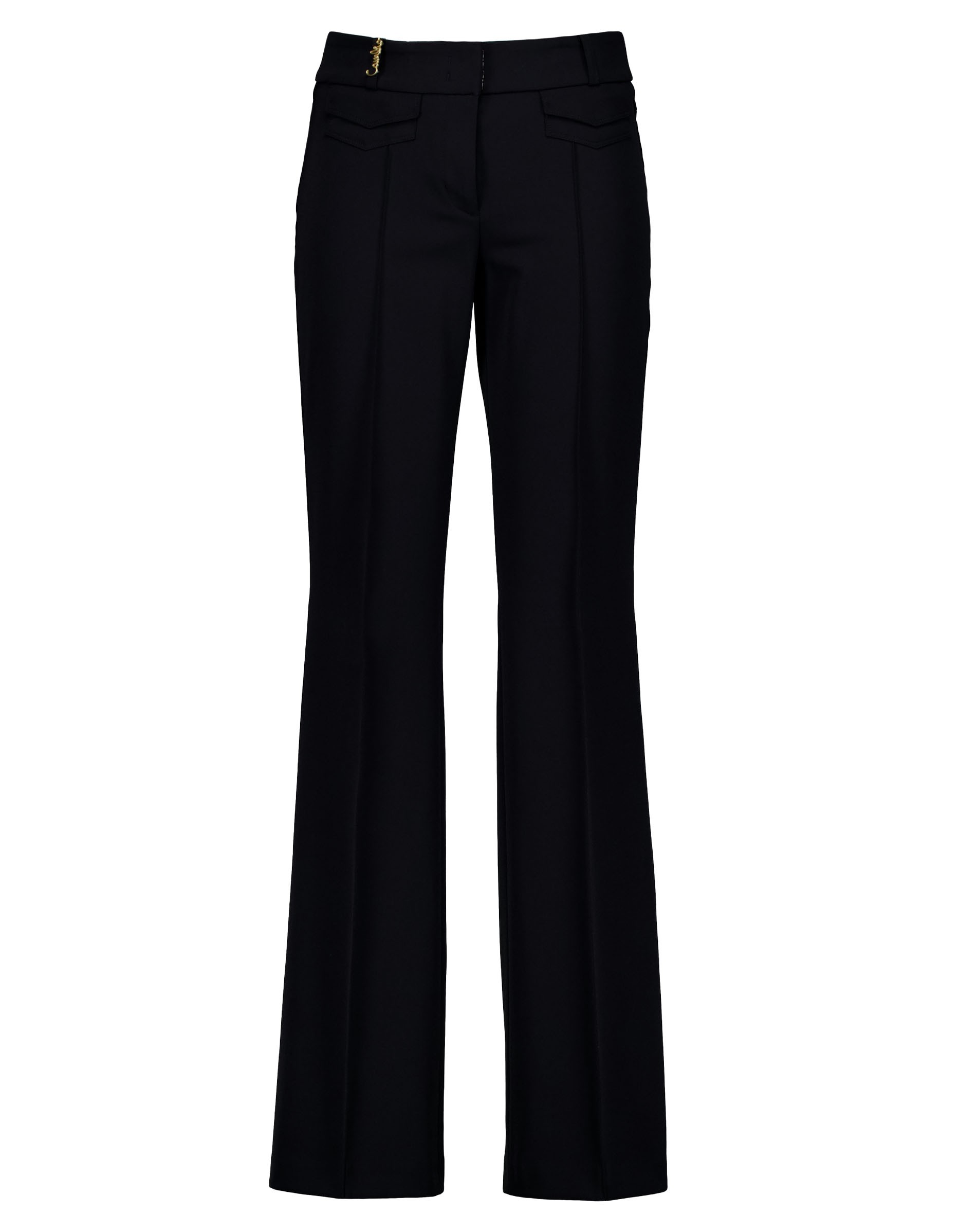 Cambio Farah Long Flap Pantalons Zwart 6111 0490 02
