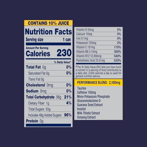 Jumex Mango Nectar Energy Drink, 150 Mg of Caffeine, Real Fruit Juice, 15 Fl Oz (Pack of 12) thumbnail