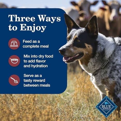 Blue Buffalo Homestyle Recipe Beef Dinner with Garden Vegetables Wet Dog Food for Adult Dogs, Chicken Recipe, 12.5 Oz. Cans, 3 Count thumbnail