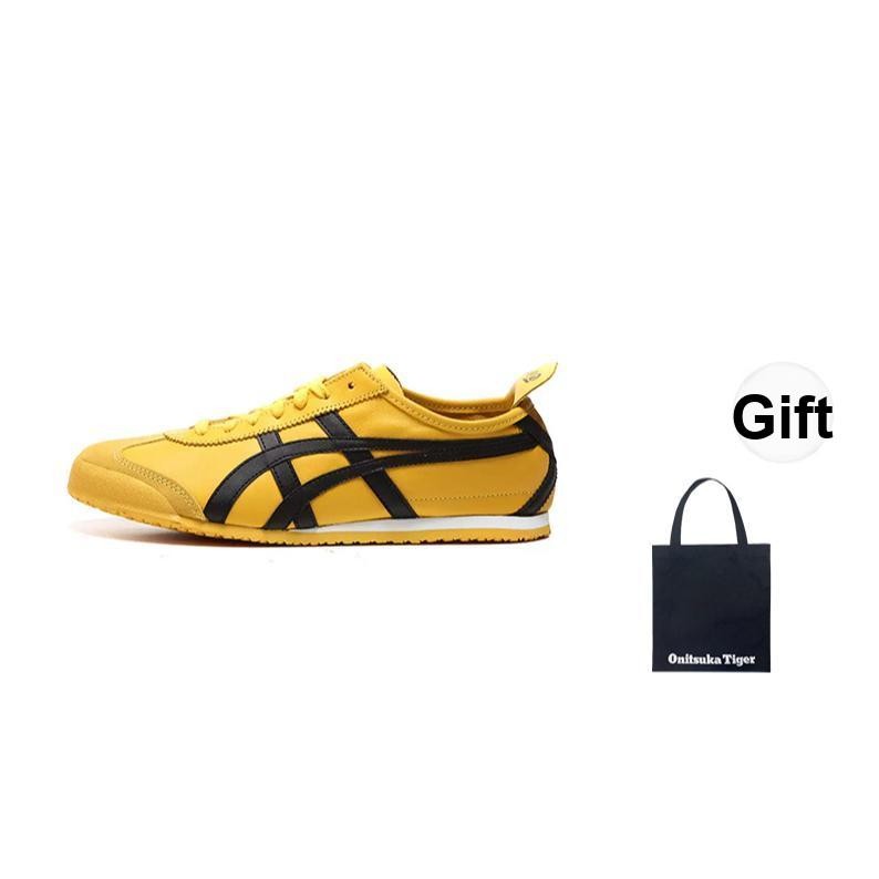 Onitsuka Tiger México 66 Kill Bill 2015 Tênis Unissex Amarelo Preto DL408-0490 40.5 thumbnail