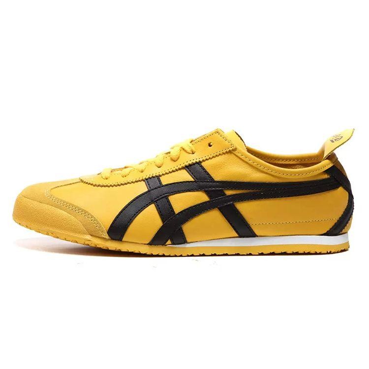 Onitsuka Tiger México 66 Kill Bill 2015 Tênis Unissex Amarelo Preto DL408-0490 44