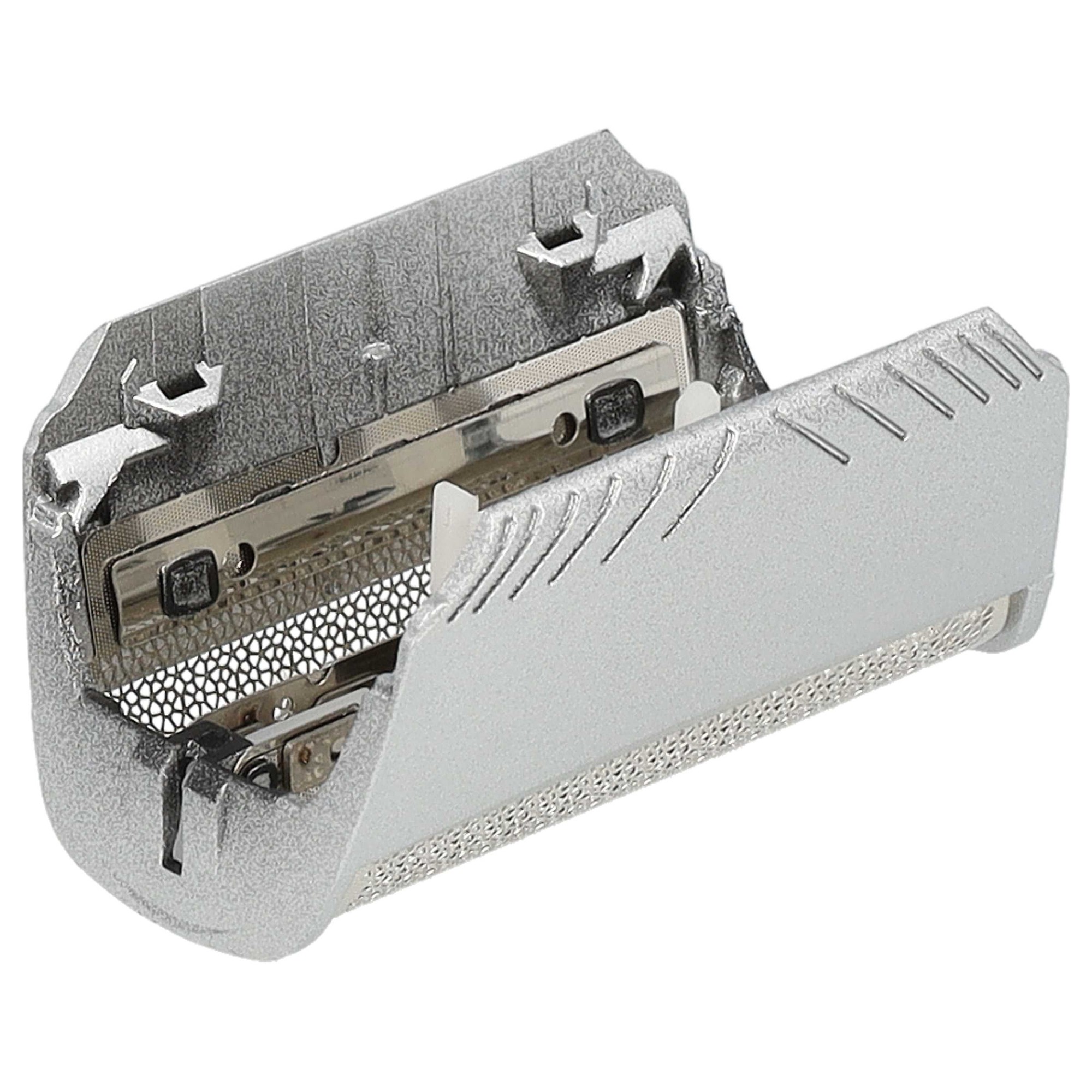 Vhbw 3x Grille Double Compatible Avec Braun 4875, 4876, 4840, 4845, 5493, 5491, 5492, 4835, 4775 Rasoir Électrique + Cadre, Argenté thumbnail