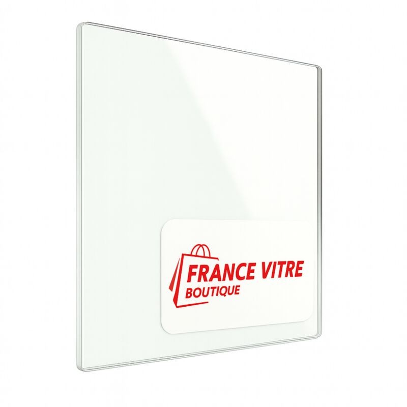Supra - Modèle : Hf-7950 - 545 X 316 X 4 Mm - Vitre De Cheminée Pour Insert Et Poêle À Bois - Verre De Rechange - Jusqu'à 800°c