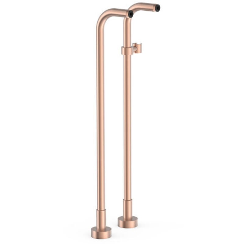 Colonnettes Au Sol or Rose Mat 24k - Tres 161194opm