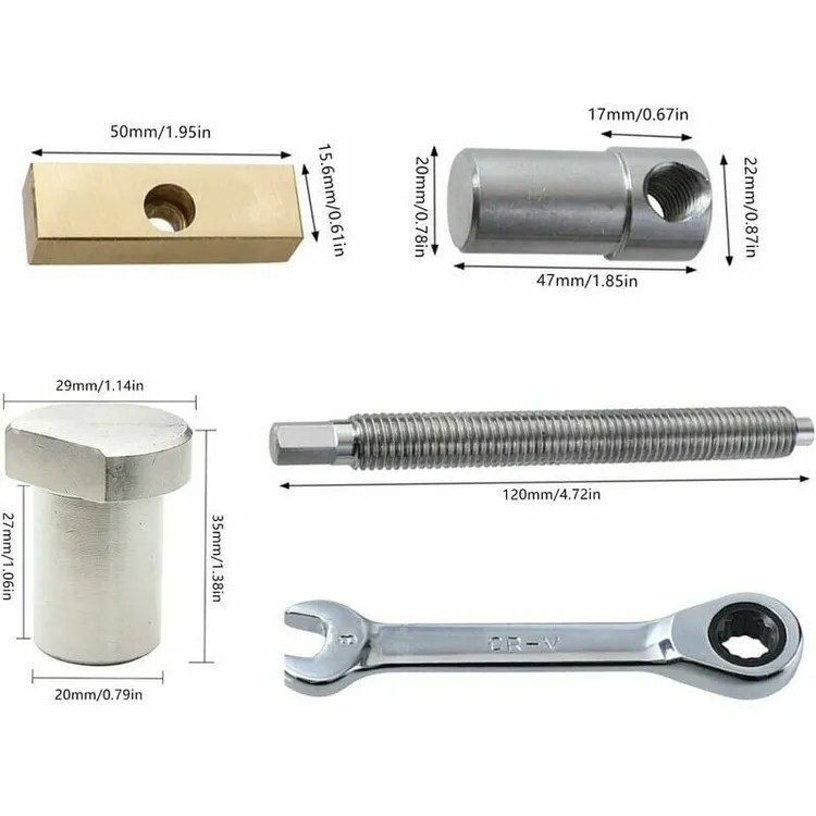 Lot De 2 Pinces De Serrage Rapides Pour Établi De Table Avec 4 Chiens De Banc Pour Trou De 20 Mm, butée D'Établi De Positionnement À Faire Soi-mê thumbnail