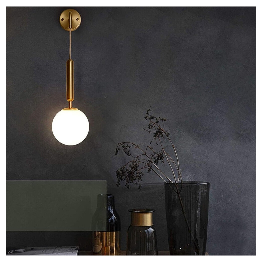 Applique Lampe Murale Style Contemporain Pendentif Avec Connexion Bronze G9 Aq56 Interne thumbnail