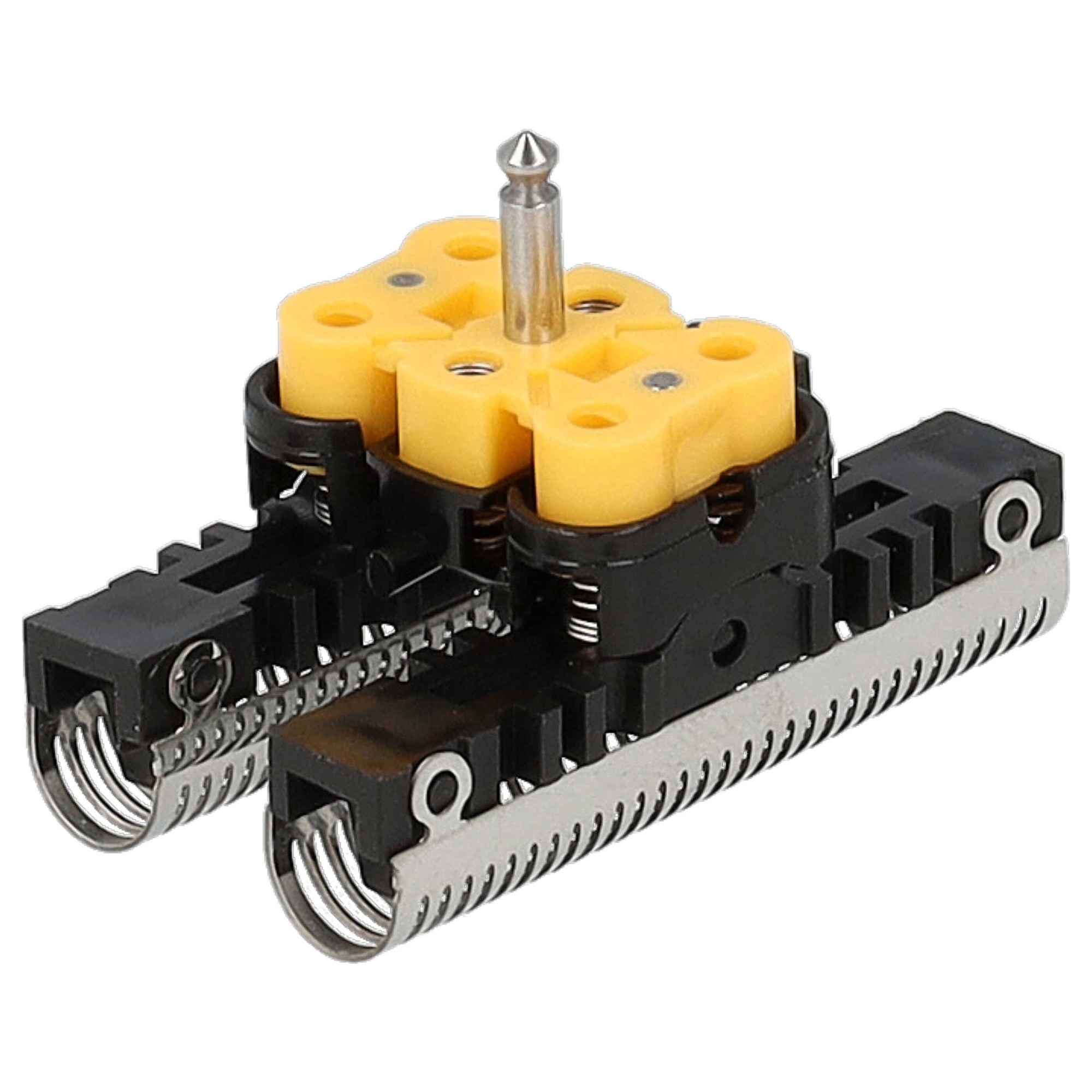 Vhbw Lot Avec 1x Bloc De Lames, 1x Grille De Rasoir Double Avec Cadre Compatible Avec Braun Flex Xp/xp Ii 5795, 5796 Rasoir, Noir / Argenté thumbnail