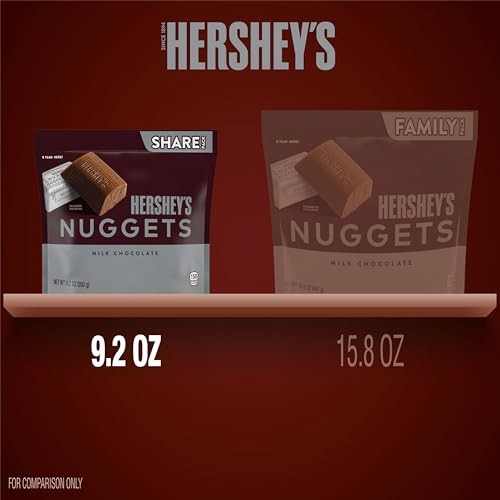 HERSHEY'S Nuggets Milk Chocolate Candy - 9.2oz thumbnail