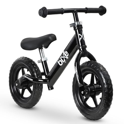 Bixe Balance Bike - 30.5 Cm (12) Training Bikes for Kids and Toddlers - 1.8kg (4lbs) Kids' Balance Bike - Children Ages 3, 4, 5 - No Pedal Push Bicyc