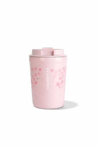 Starbucks Cherry Blossom 2026 Stainless Steel Tumbler 12 Oz - Pink Coffee Cup for Hot & Cold Drinks