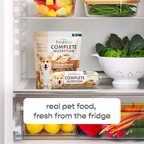 Freshpet Fresh Dog Food, Freshly Roasted Meals, Complete Nutrition Chicken Recipe, 1 Lb thumbnail