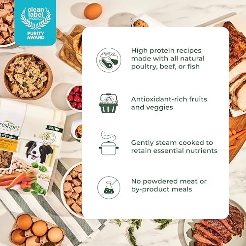 Freshpet Fresh Dog Food, Freshly Roasted Meals, Complete Nutrition Chicken Recipe, 1 Lb thumbnail