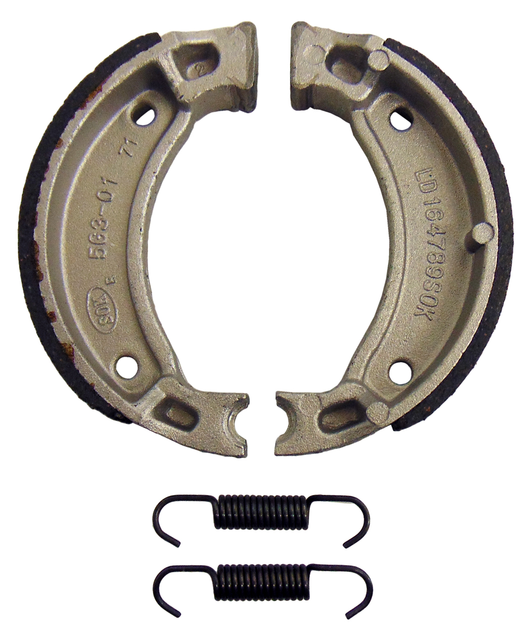 ArmorTech Brake Shoes Front Yamaha 04-08 YFM50 Raptor 92-01 YFM80 Moto 4 Badger