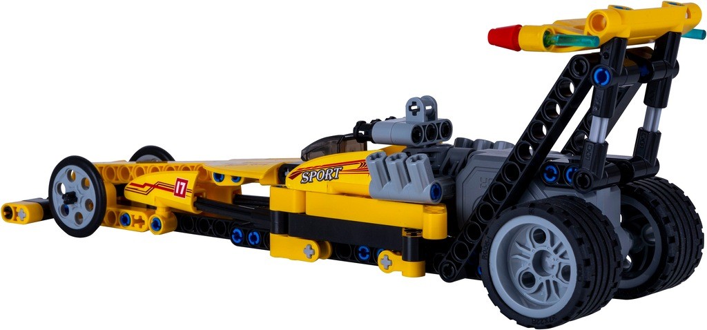 Jamara Konstruktions-Spielset »CaDA, Bricks, Drag Racing Gelb (402863)« thumbnail