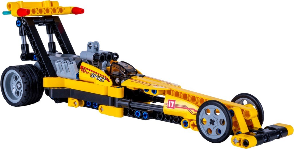 Jamara Konstruktions-Spielset »CaDA, Bricks, Drag Racing Gelb (402863)« thumbnail