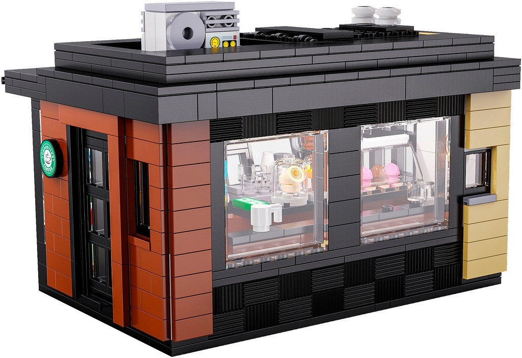 Jamara Konstruktions-Spielset »CaDA, Bricks, Coffee House (402884)« Mit LED Licht thumbnail