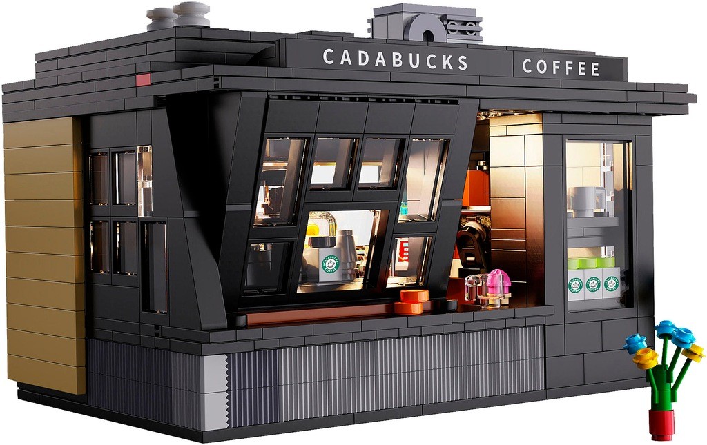 Jamara Konstruktions-Spielset »CaDA, Bricks, Coffee House (402884)« Mit LED Licht thumbnail