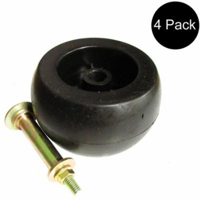 FOUR (4) Deck Wheel / Roller Kit Fits Kubota Fits Exmark  Fits Toro 103-7263 103-4051 103-3168