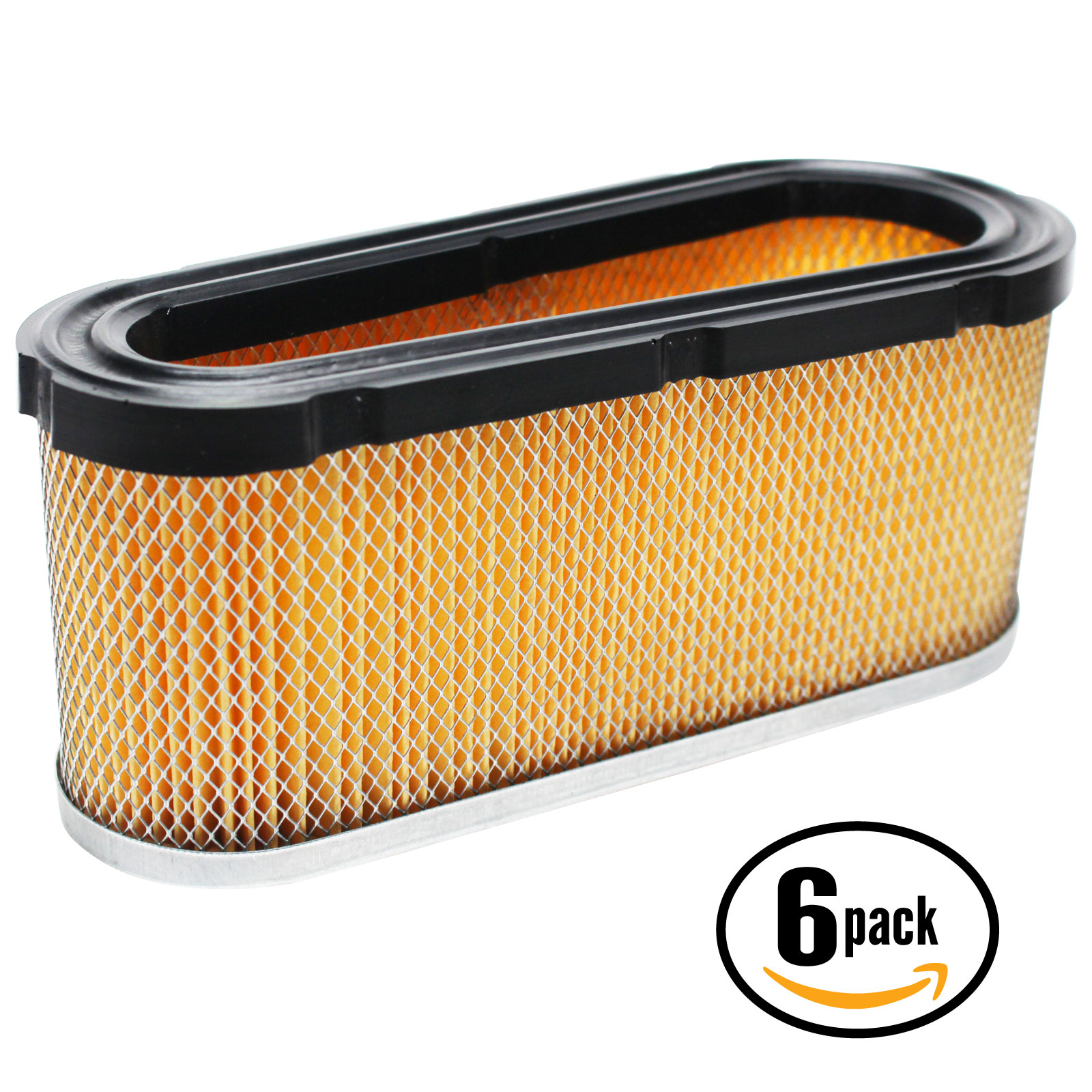 6-Pack Replacement Briggs & Stratton 28M707-0036-01 Engine Air Filter Cartridge - Compatible Briggs & Stratton 496894S Filter