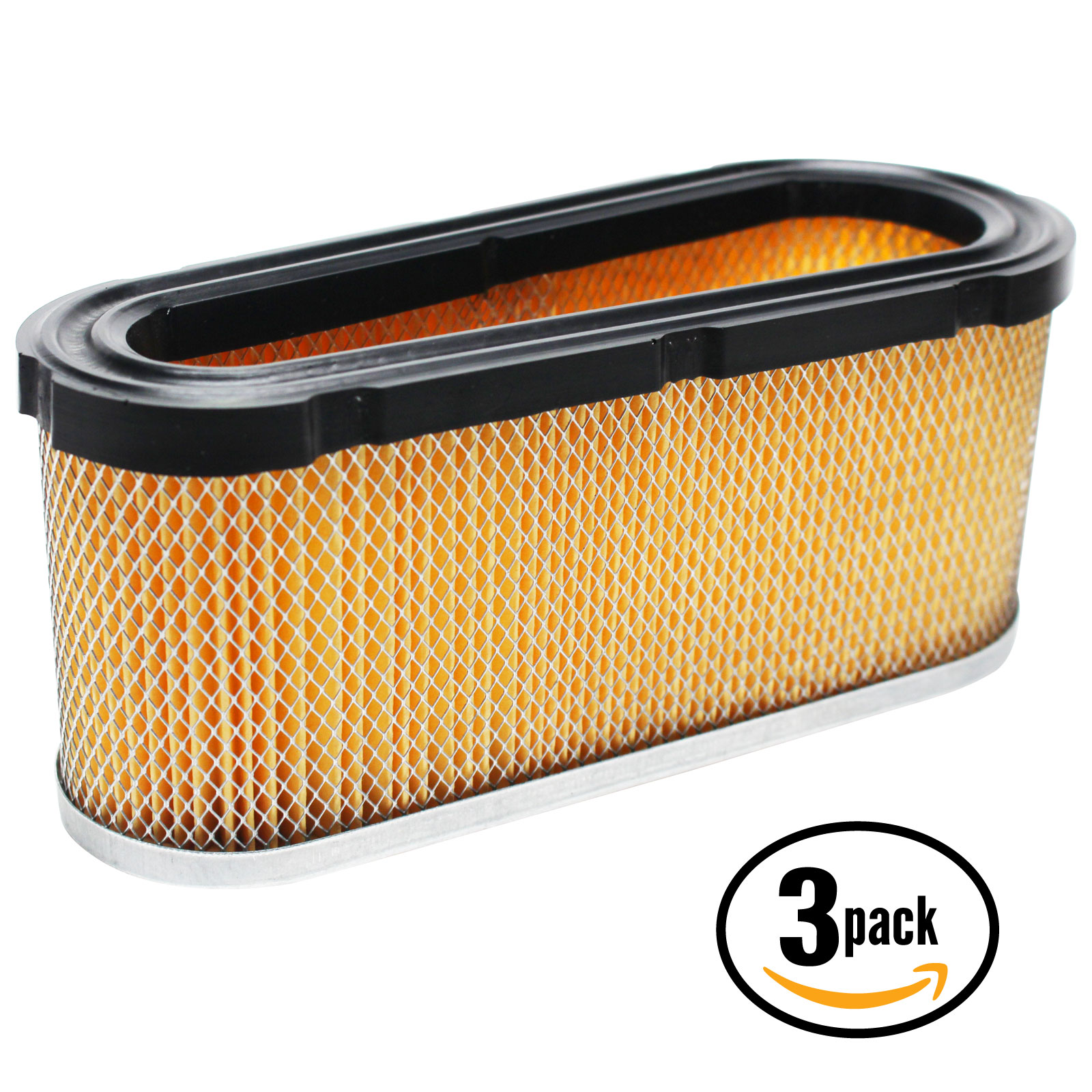 3-Pack Replacement Briggs & Stratton 28M707-0036-01 Engine Air Filter Cartridge - Compatible Briggs & Stratton 496894S Filter