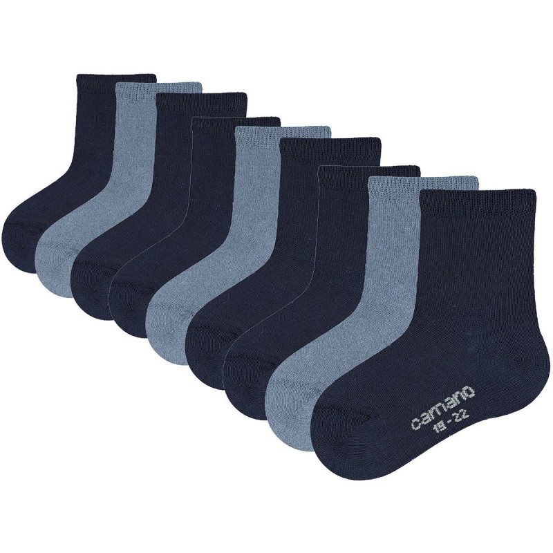 9er Pack Camano Soft Bio-Baumwolle Baby-Socken 5999 - Navy 15-18