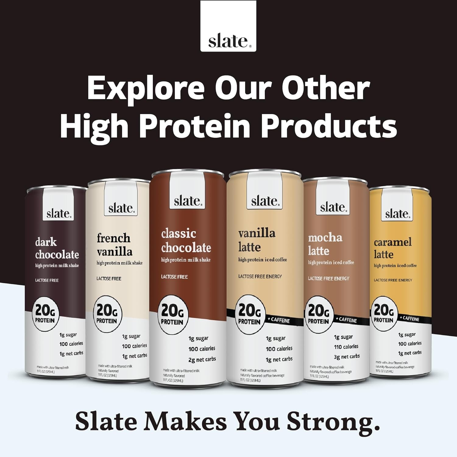 Slate Milk Chocolate Ultra 42g Protein Shake - 15 Fl Oz Can thumbnail