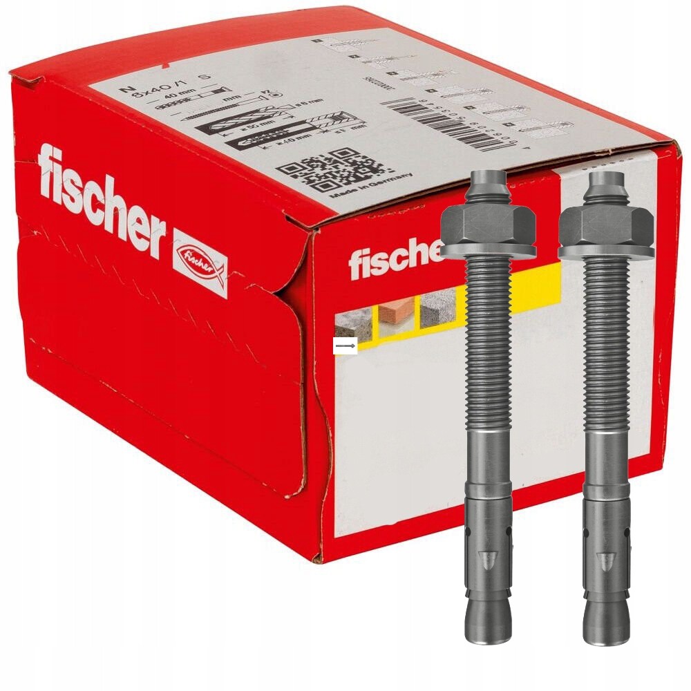 Fischer Kotwa Sworzniowa Faz II+ 8/10 Hcr Wysoce Odporna Na Korozję 10szt