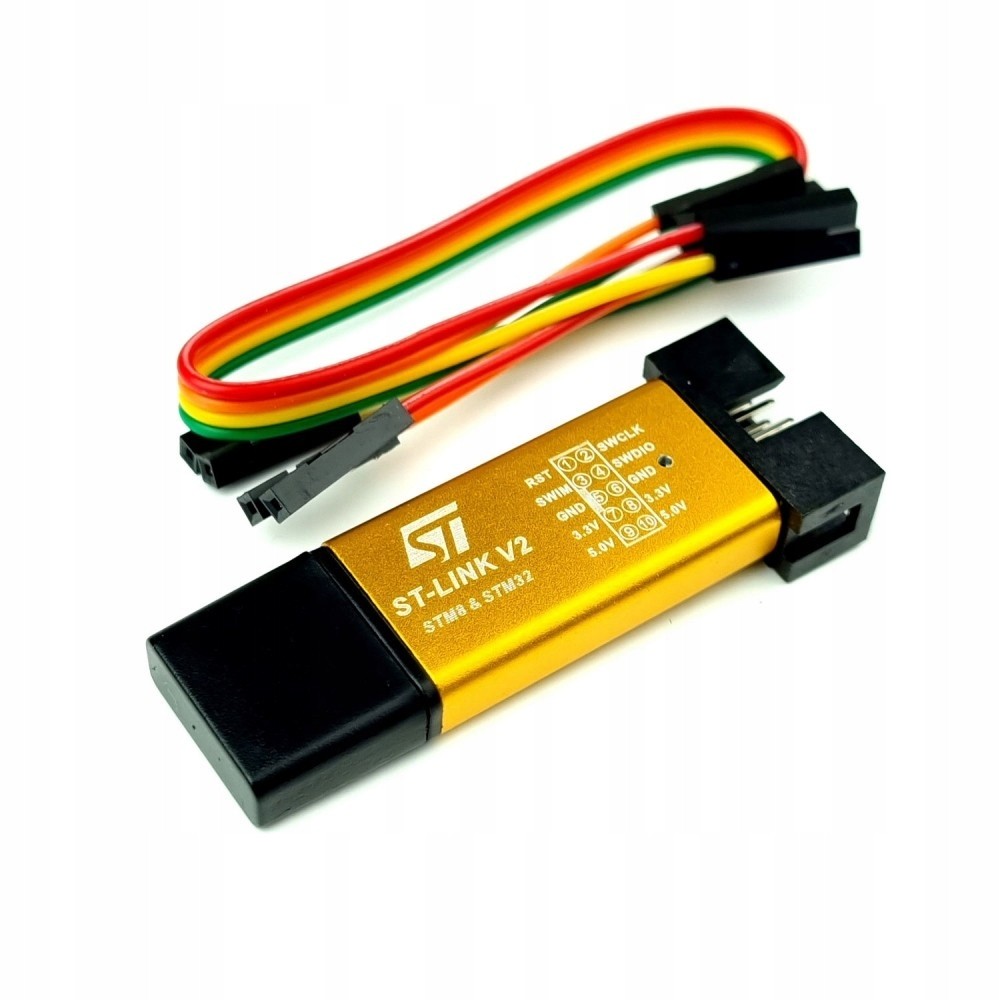 Programator Debugger STM32 STM8 Stlink V2 St-link Kable