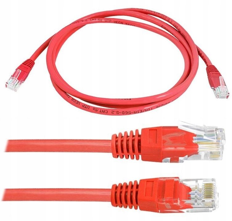 Kabel Lan RJ-45 3m Przewód Sieciowy Internetowy Utp Patchcord Patch Cord Rj