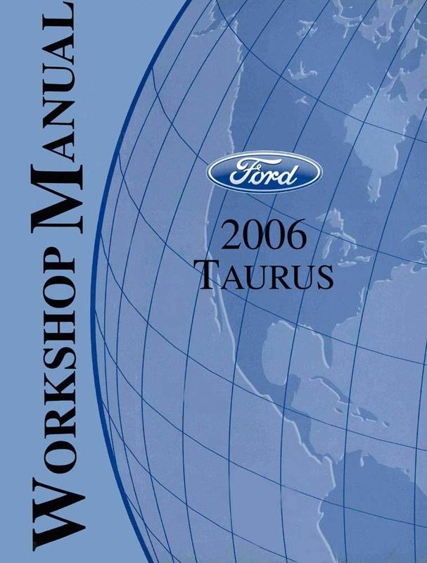 Bishko OEM Repair Maintenance Shop Manual Bound for Ford Taurus 2006